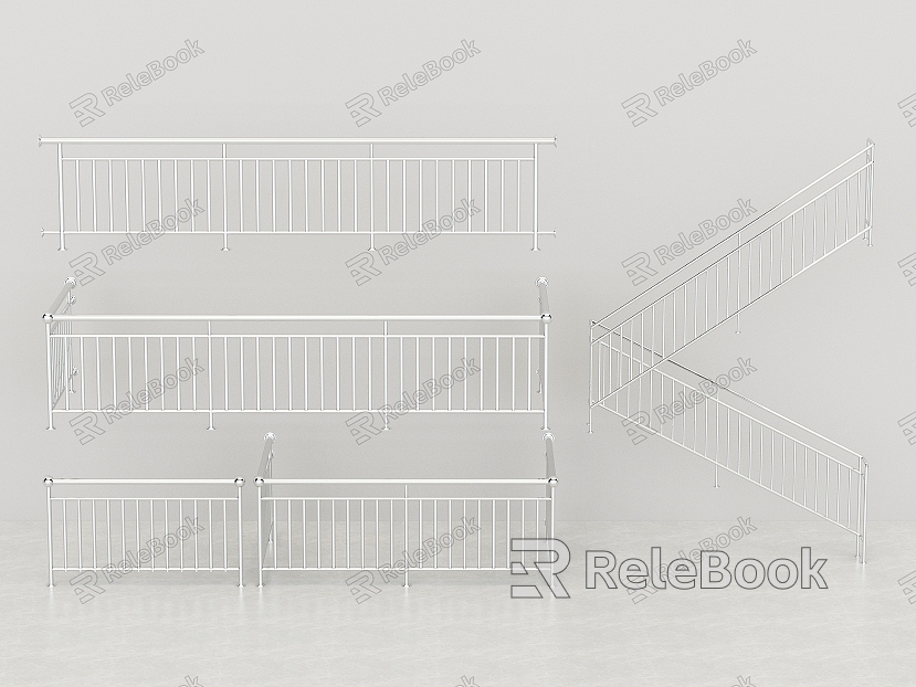 Modern Guardrail Stainless Steel Stair Handrail Railing model