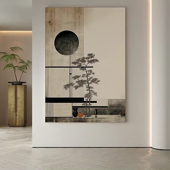 New Chinese Hanging Paintings Chinese Hanging Paintings Zen Hanging Paintings Living Room Hanging Paintings Entrance Hanging Paintings Bedroom Hanging Paintings Study Room Hanging Paintings Plant Hanging Paintings Tea Room Hanging Paintings Tea Restaurant 3d model