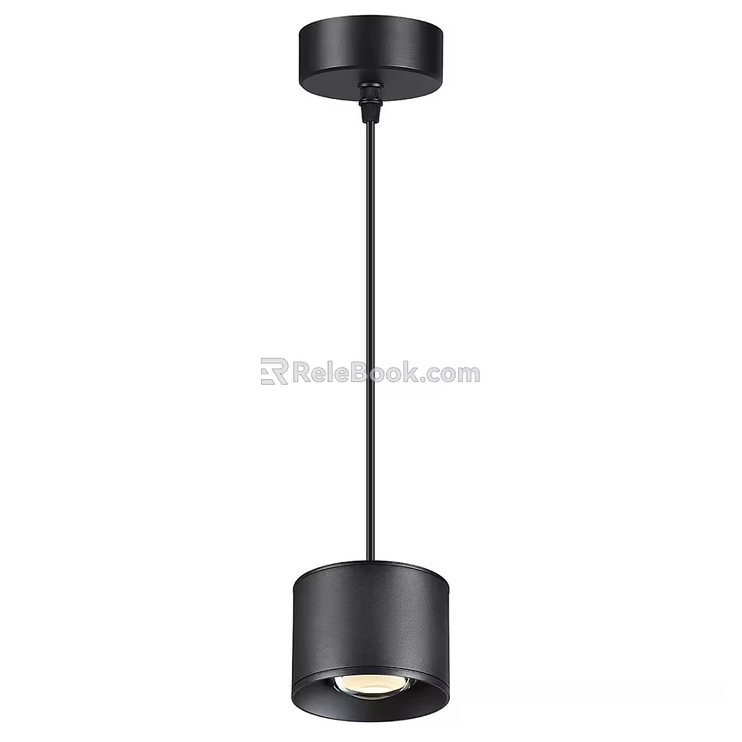Modern Minimalist Chandelier Simple Chandelier 3d model