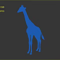 Artistic Giraffe Sculpture Carving With Realistic Body Details And Smooth Surface Texture