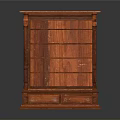 Classic Wooden Bookshelf With Multiple Storage Shelves And Drawer Compartments