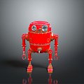 Robot Robot Assistant Small Robot Robot Butler Robot Butler Figure Game Figure 3d model