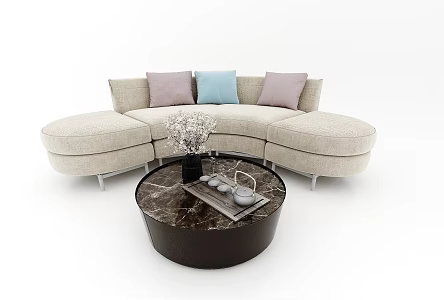 Modern style sofa 3d model