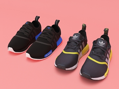 Modern sneaker 3d model