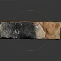 Natural Wood And Stone Material With Brown Gray Textures And Organic Surface