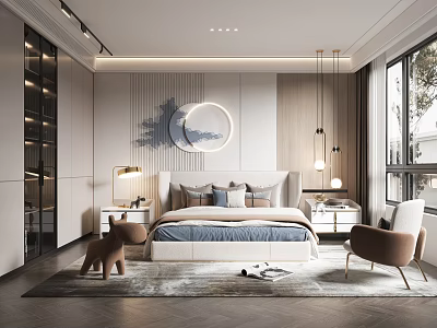 Modern Bedroom 3d model