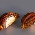 Natural Rockery Stones With Red And Brown Textured Surfaces And Unique Rugged Shapes