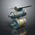Propeller motor Brushless motor Brushless propeller fan blade daily necessities 3d model