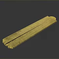 Industrial Equipment Metal Component With Long Flat Structure And Smooth Polished Surface