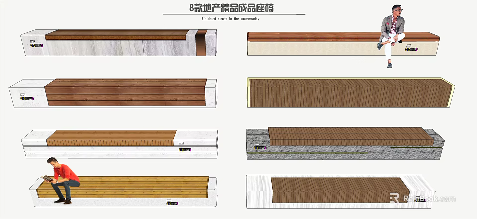 High Quality Teak Wood Outdoor Chair Solid Structure Finished Products Design 3d model