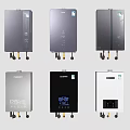 Modern Wall Mounted Water Heaters With Various Designs And Colors For Home Use