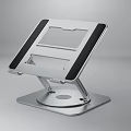 Adjustable Aluminum Laptop Stand With Ergonomic Design And Non slip Pads