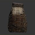 Modern fish basket fish basket 3d model