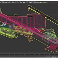 horizontal directional machinery engineering machinery concrete machinery horizontal directional drilling rig 3d model