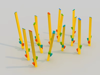 Amusement Equipment 3d model