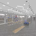 Modern Clothing Store With Window Display Fashion Mannequins And Bright Interior