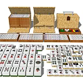 Modern Mahjong 3d model