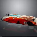 Delice Ice Cream Red White Packaging With Chocolate Flavor Frozen Dessert Bar