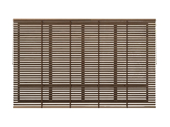 Modern Wooden Blinds Venetian Blinds 3d model