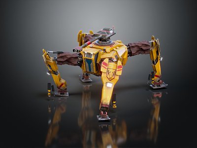 Modern Robots 3d model