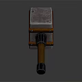 Hammer With Wooden Handle And Leather Straps For Construction Or DIY Use