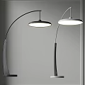 Floor Lamp Metal Floor Table Lamp Metal Fishing Lamp Creative Art Floor Lamp Simple Minimalist Floor Lamp 3d model