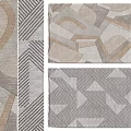 Square carpet 3d model