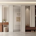 Modern Entryway Shoe Cabinet Interior Design With Wooden Storage And Minimalist Shelves