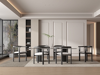 Modern Restaurant 3d model