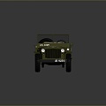 Bulletproof Car Armed Jeep Armed Car Armed Bulletproof Car Military Jeep Off-road Jeep Humvee 3d model