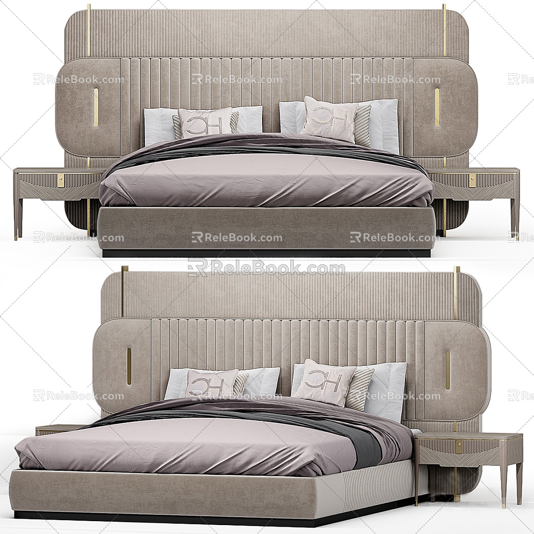 Kaphanese House PAPILLON Bed 3d model