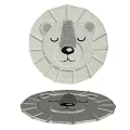 Round carpet 3d model