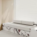 Bay Window Cushion Soft Bag Bay Window Sofa Tatami Lazy Sofa 3d model