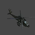 attack helicopter 3d model