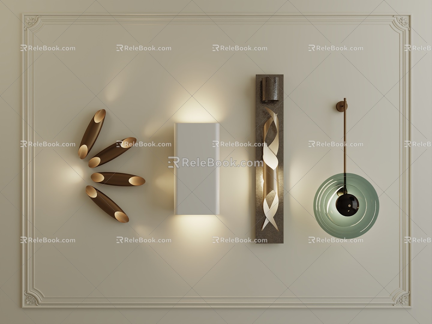 Wall lamp 3d model