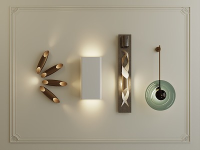 Wall lamp 3d model