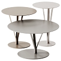 Modern coffee table side table combination 3d model