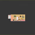 Bright Kids Bedroom Interior With Pink Yellow Walls Bed Desk Bookshelf And Decor