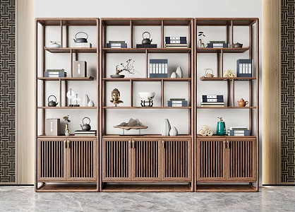 New Chinese Antique Rack 3d model