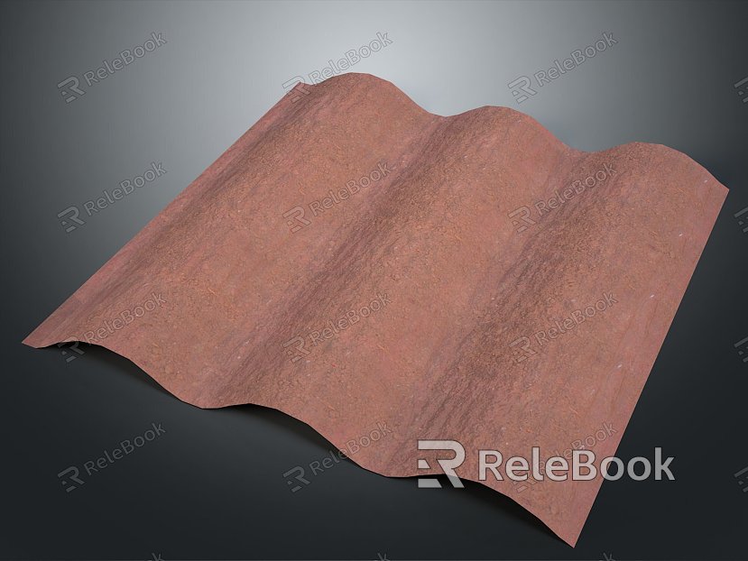 tile tile roof tile model