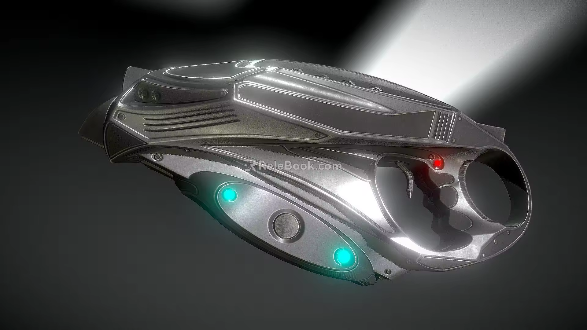 Weapons of the Future Pistol 3d model
