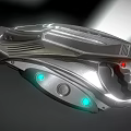 Weapons of the Future Pistol 3d model