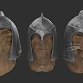 Game Movie Character Helmets With Different Metal Designs And Unique Features