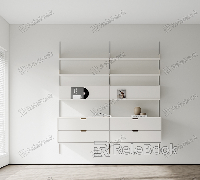 Modern Bookshelf model