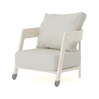Modern Furniture Indoor Furniture Single Chair Single Sofa 3d model