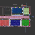 Food Court Interior Design With Local Specialties Shop And Wuhan Hot Dry Noodles Counter