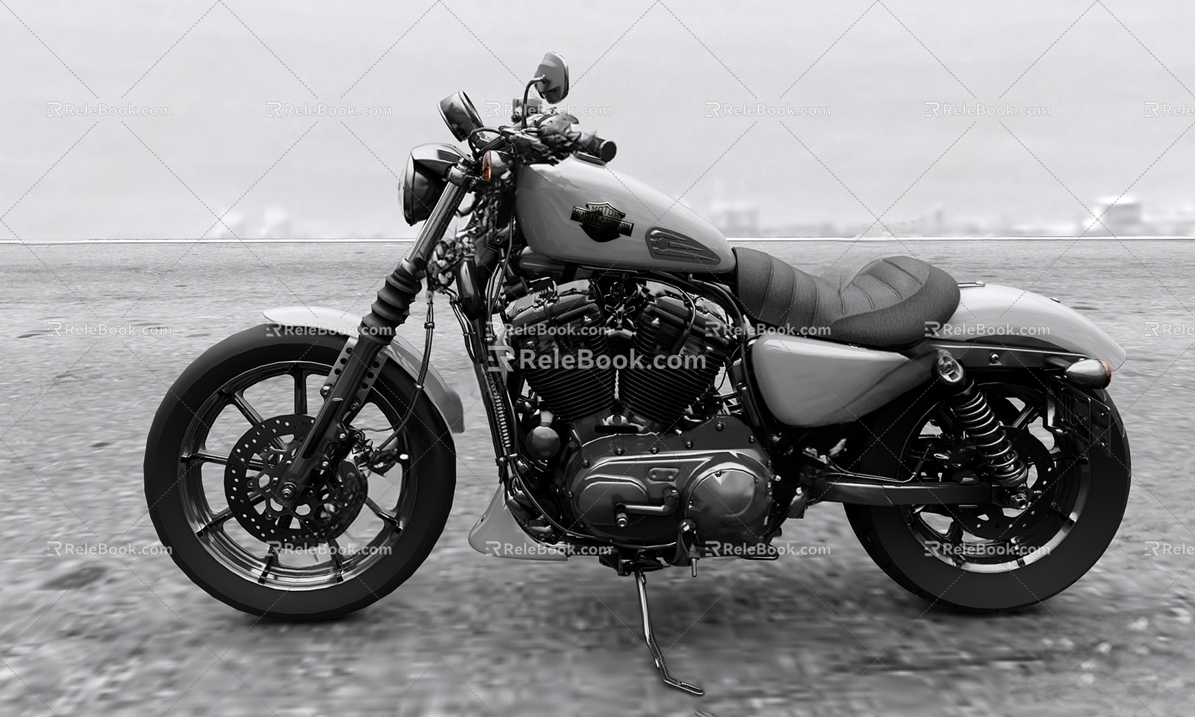 Motorcycle Harley-Davidson Harley Davidson 3d model