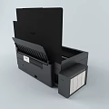 EPSON L365 Black Industrial Printer With Control Panel And Paper Tray