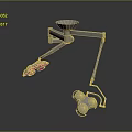 Medical Surgical Illumination Equipment With Adjustable Arm And Multiple Bulbs