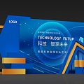 Science and Technology Exhibition Board 3d model